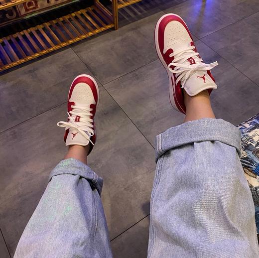Air Jordan 1 Low Gym Red 体育红 芝加哥 原厂内置气垫魔块 A模大底 头层小牛皮 鞋舌AJ原厂专用 商品图2