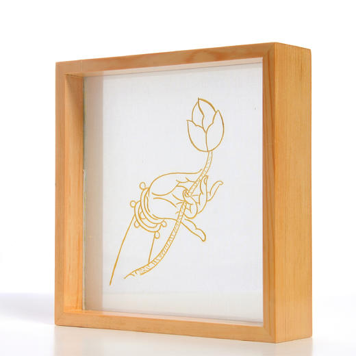 博物馆佛像展-佛手莲花 商品图2