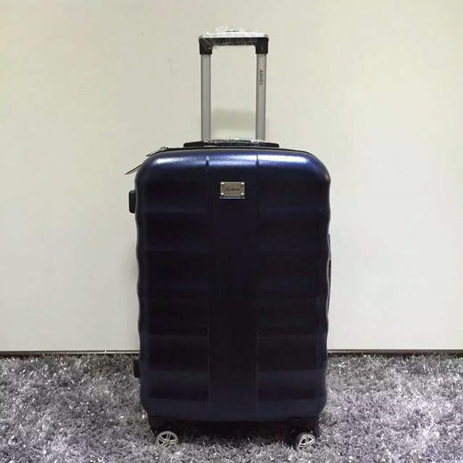 银座经典纯色静音万向轮加厚耐摔旅行箱拉链箱A-8887 商品图14