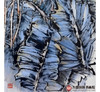 冯志光《春风拂槛露华浓》68*138cm 花鸟竖幅作品 卧室/餐厅挂画 商品缩略图4