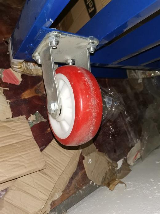 折叠手推车拉货平板车小推车手拖车加厚方管大车120×65cm加厚载重轴承轮 商品图4