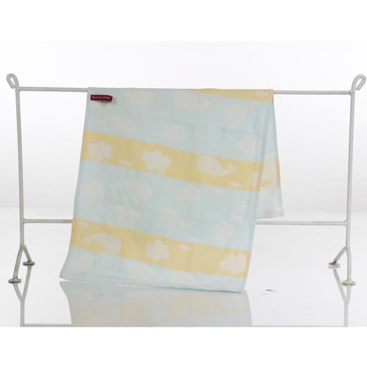 爱婴情浓鲸鱼纱布毛巾AF032#34*75 商品图1