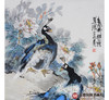冯志光《春风拂槛露华浓》68*138cm 花鸟竖幅作品 卧室/餐厅挂画 商品缩略图3