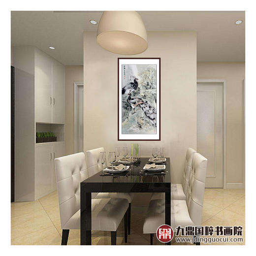 冯志光《清风》68*138cm 花鸟竖幅作品 卧室/餐厅挂画 商品图2