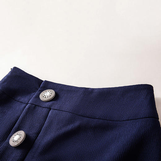 欧芮儿女 半身裙显瘦收腰小A字裙短款百搭ol风短裙 商品图3