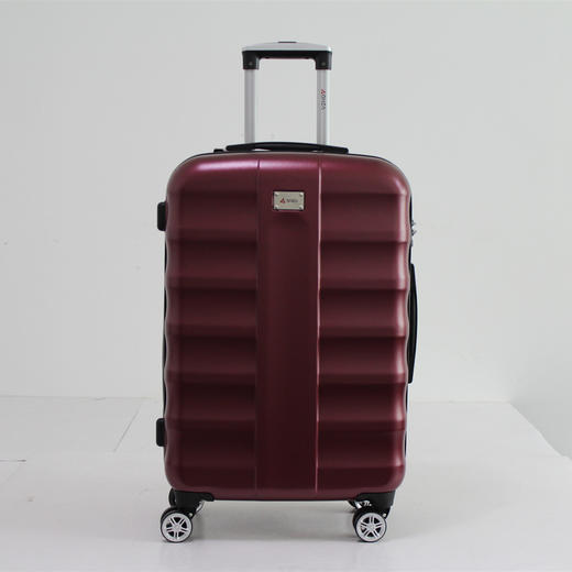 银座经典纯色静音万向轮加厚耐摔旅行箱拉链箱A-8887 商品图2