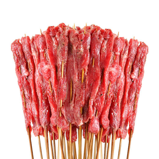 牛肉串50串大份装烧烤食材半成品重庆仓无货