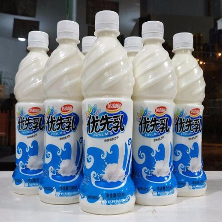 达利园优先乳500ml×15瓶原味草莓水蜜桃菠萝水果味牛奶饮料