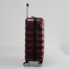 银座经典纯色静音万向轮加厚耐摔旅行箱拉链箱A-8887 商品缩略图6