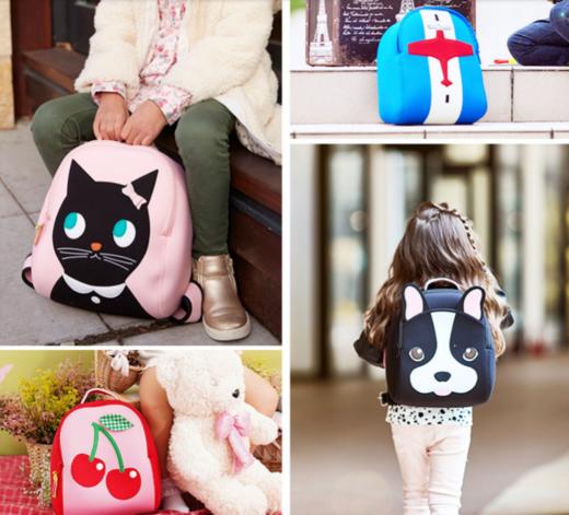 瓦拉包  美国dabbawalla 3-8岁超轻（约重256g）儿童背包（带牵引绳） 商品图5