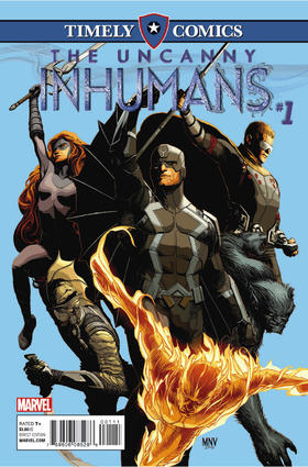 时代漫画 异人族 Timely Comics Uncanhny Inhumans