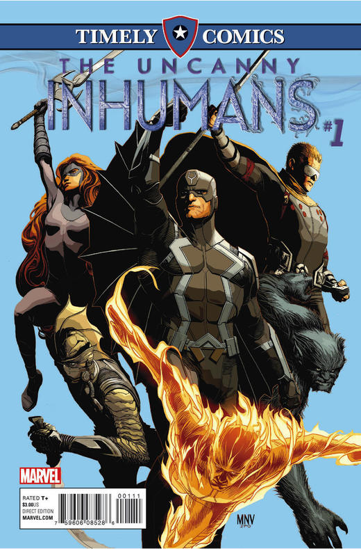 时代漫画 异人族 Timely Comics Uncanhny Inhumans 商品图0