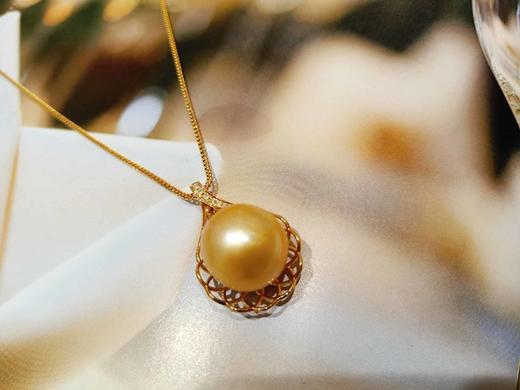 1F南洋恒信18k金珍珠吊坠 商品图0