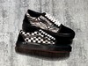 Vans Old Skool COMFYCUSH 棋盘格虎纹鸳鸯拼接全黑帆布鞋 官网新款2020秋季小黑鞋 商品缩略图0