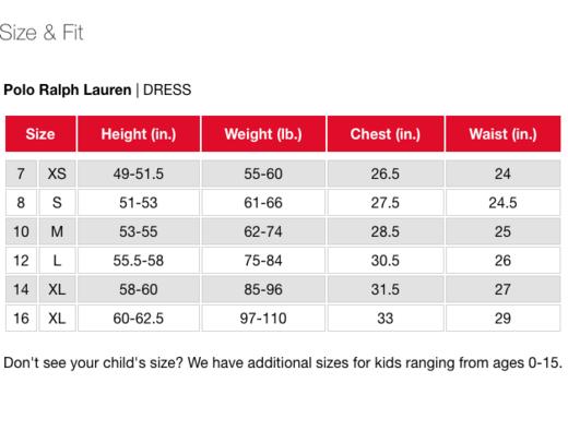 学院风！RL 劳伦拉夫大童Polo裙 商品图4