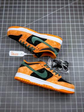 NK Dunk SB "Ceramic" 黑橙配色 大厂纯原出品 #独家版型处理