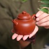 紫砂壶-圈钮壶，朱泥，180CC，时大彬首创，庄伟杰全手工制作 商品缩略图2