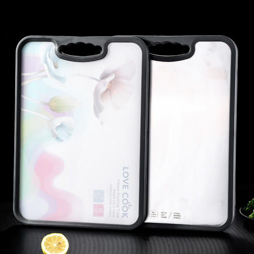 新款双面抗菌菜板，水槽设计，PP颗粒防滑，双面可用，抗菌不发霉 商品图2