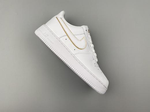 公司级Nike Air Force 1 "荔枝纹白金边" 头层荔枝纹版本白金边 商品图0