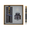 派克（PARKER）礼盒系列 IM丽雅黑金夹钢笔/墨水笔+墨水礼盒 商品缩略图0