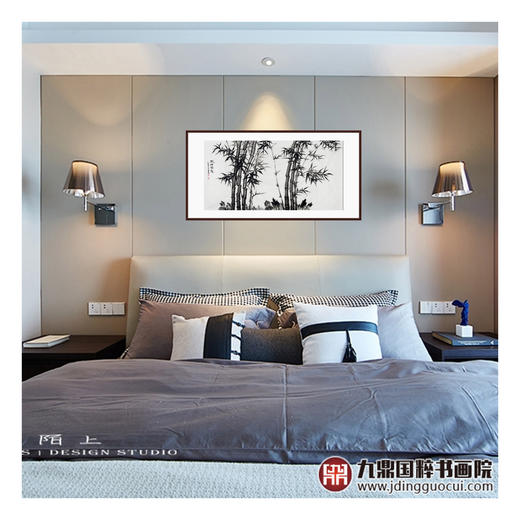 徐建斌《风坤骨气》68*138cm 花鸟横幅作品 卧室/书房挂画 商品图2