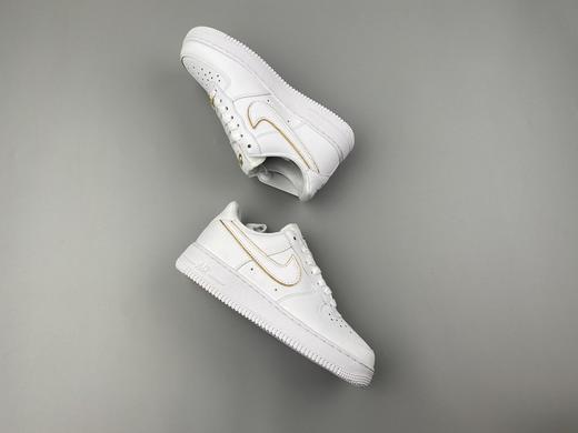 公司级Nike Air Force 1 "荔枝纹白金边" 头层荔枝纹版本白金边 商品图1