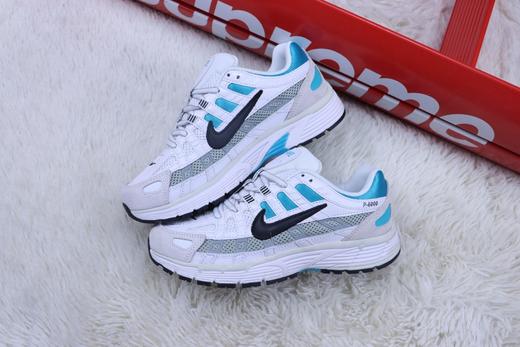 【公司货 复古老爹鞋系列】耐克/NIKE 耐克复古6000老爹鞋 白灰黑蓝 商品图1