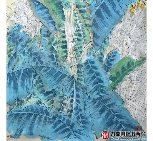 冯志光《春》68*138cm 花鸟竖幅作品 卧室/餐厅挂画 商品图4