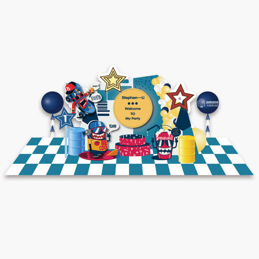 音乐潮流怪背景 商品图0