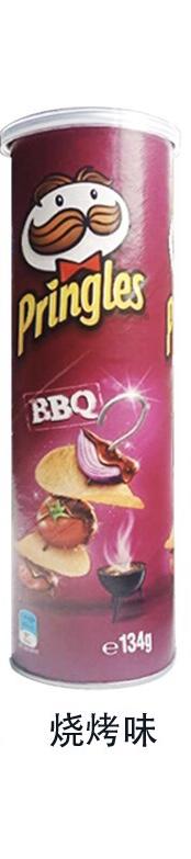 品客烧烤味薯片134g