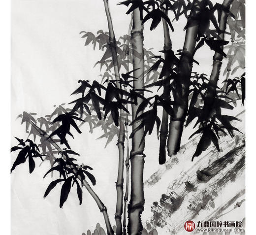 徐建斌《志存高处不改节》68*138cm 花鸟横幅作品 卧室/书房挂画 商品图3