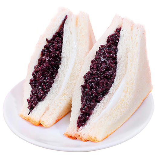 优选丨艾菲勒紫米面包 550g/1100g 黑米夹心包 奶酪