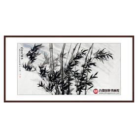 徐建斌《风雪见精神》68*138cm 花鸟横幅作品 卧室/书房挂画