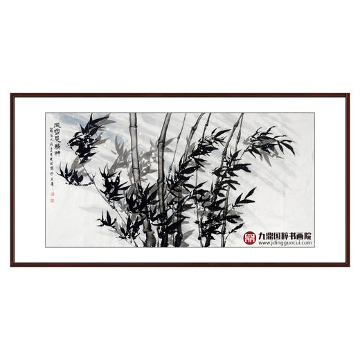 徐建斌《风雪见精神》68*138cm 花鸟横幅作品 卧室/书房挂画 商品图0