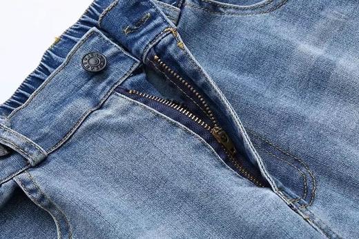 点此购买 200斤以内大码女款弹力水洗牛仔裤 糕157015 商品图12