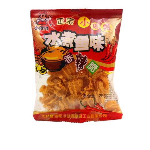 小俊男水煮鱼味香辣脆 商品图0