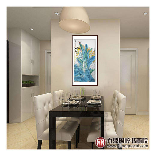 冯志光《春》68*138cm 花鸟竖幅作品 卧室/餐厅挂画 商品图2