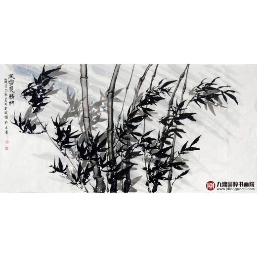 徐建斌《风雪见精神》68*138cm 花鸟横幅作品 卧室/书房挂画 商品图1