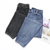 点此购买 200斤以内大码女款弹力水洗牛仔裤 糕157015 商品缩略图7