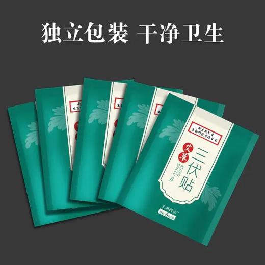 同仁堂三伏贴，无纺棉透气胶贴，亲肤舒适，多部位可用，轻松贴一贴 商品图3