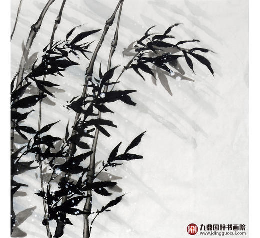 徐建斌《风雪见精神》68*138cm 花鸟横幅作品 卧室/书房挂画 商品图4