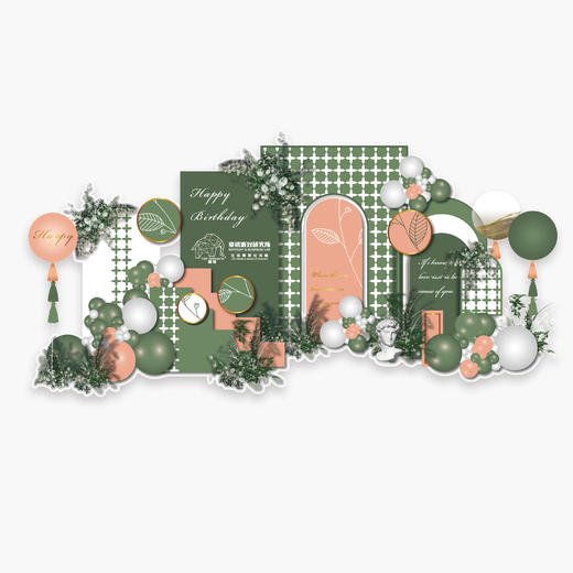 森系背景 商品图1