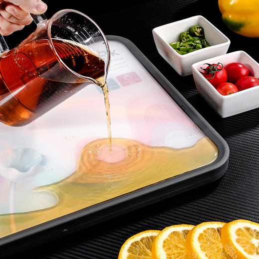 新款双面抗菌菜板，水槽设计，PP颗粒防滑，双面可用，抗菌不发霉 商品图6