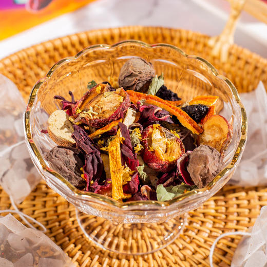 【夏季酸梅汤凉饮三角包饮料】酸甜可口酸梅汤包盒装茶饮 商品图2