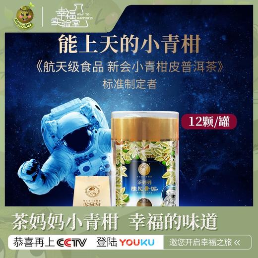 【双11预售】澜沧古茶2020年茶妈妈小青柑陈皮普洱茶熟茶新会橘普柑普桔子120g 商品图1