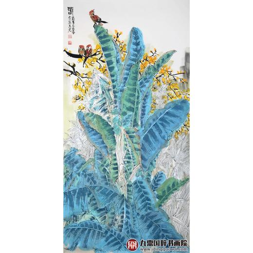 冯志光《春》68*138cm 花鸟竖幅作品 卧室/餐厅挂画 商品图1
