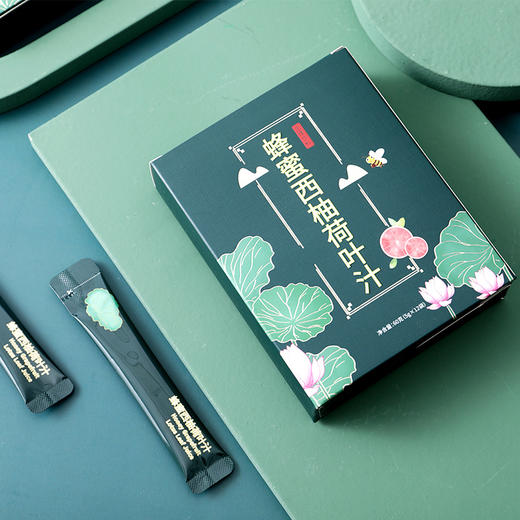 【买2送1 抖音爆款 】 蜂蜜西柚荷叶汁 速溶茶 蜂蜜西柚荷叶花茶固体颗粒 商品图3