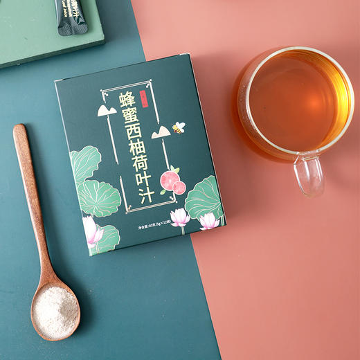【买2送1 抖音爆款 】 蜂蜜西柚荷叶汁 速溶茶 蜂蜜西柚荷叶花茶固体颗粒 商品图4