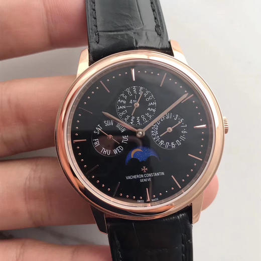 N精品V3升级版江诗丹顿传承系列43175/000R-9687万年历多功能腕表，搭载与正品一致CaI.1120QP机芯、摆陀均与正品完全一 商品图13