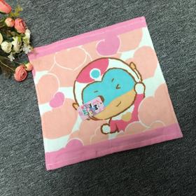 爱婴情浓开心超人活性印花方巾AF095#30*30